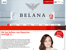 Tablet Screenshot of belana-bewind.nl